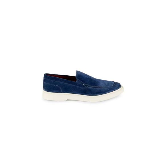 $395 NIB Allen Edmonds blue Moc Toe Hayes Suede Loafers Slip Ons Size 11 D main image 4